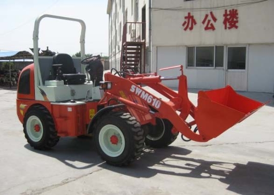China Mini cargador de la rueda de la parte frontal de la agricultura SWM610 con estándar europeo proveedor