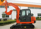 excavador pesado del equipo del motor diesel 45.3KW, excavadores hidráulicos de los accesorios proveedor