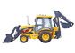 el cargador XT870 de la retroexcavadora del tractor del poder 70KW, 0,3 m3 valoró la máquina de excavación de la retroexcavadora proveedor