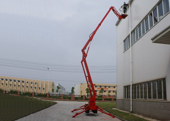 China El auge vertical telescópico de la correa eslabonada del ISO/del CE los 53M levanta con capacidad de cargamento 350KG proveedor